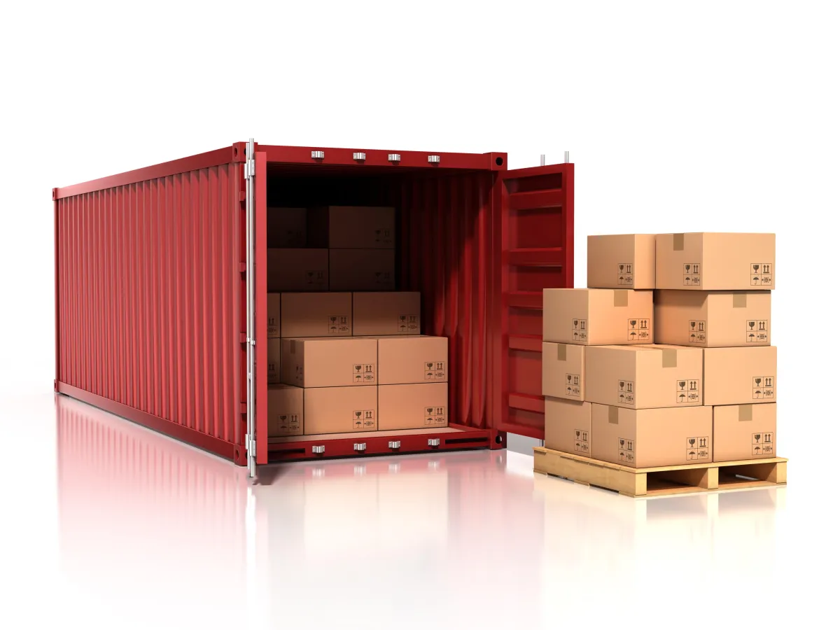 Sammelcontainer (LCL) – Kartons und Möbel im Sammelverkehr nach Thailand